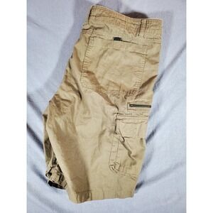 Stanley Men's Workwear 10"  Inseam Cargo Shorts  Brown/ Green 38